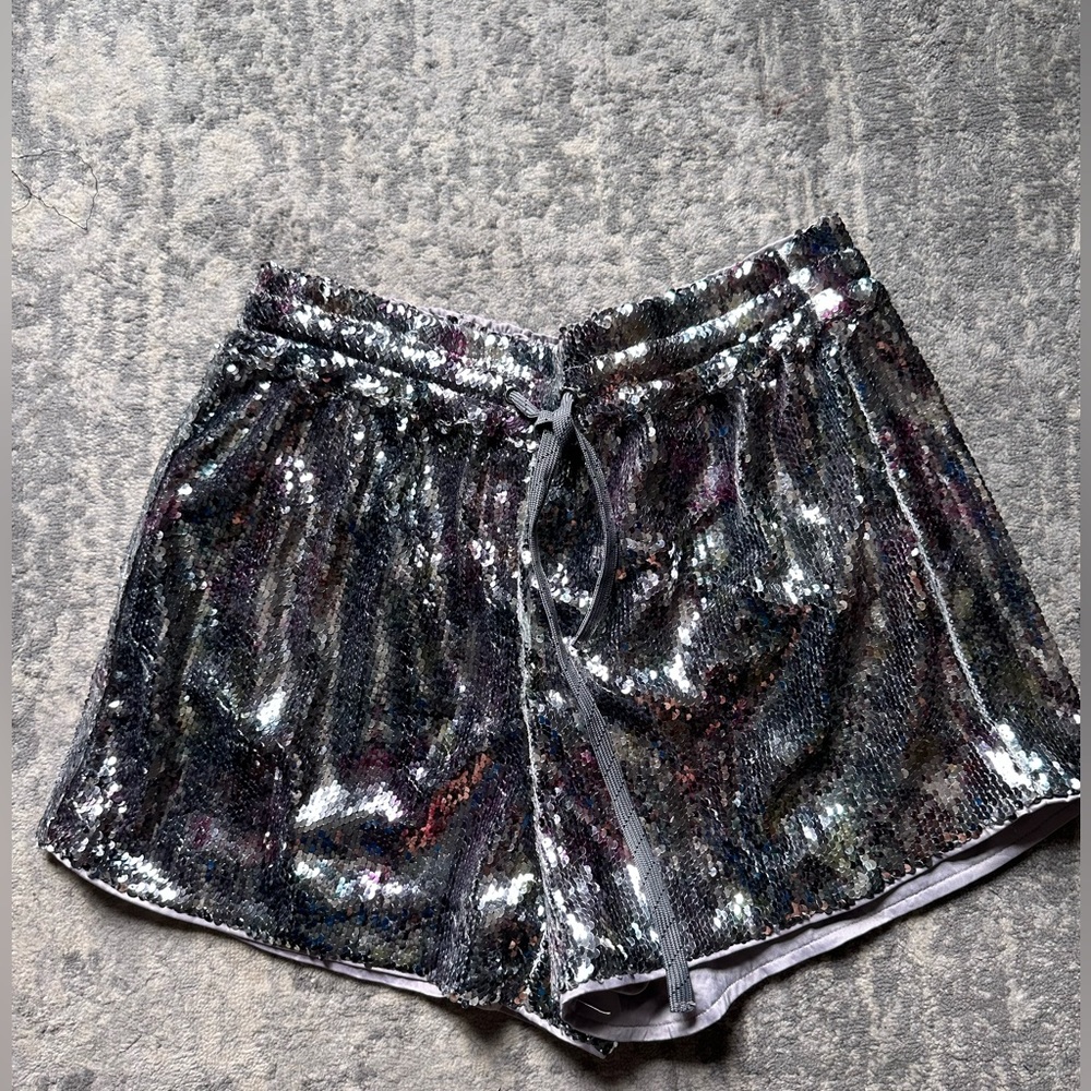 PAM & GELA sequin shorts